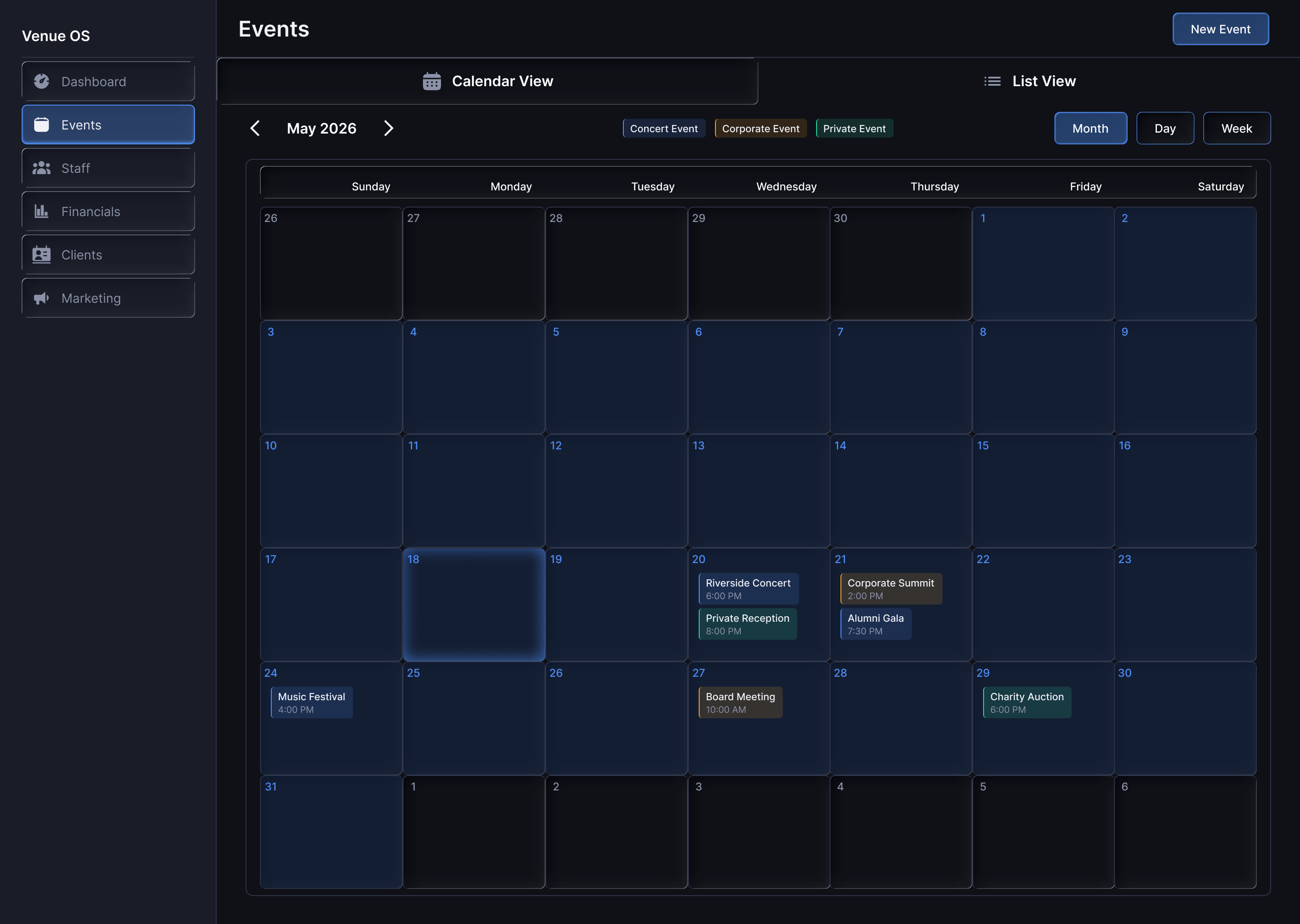Events Hi-Fi